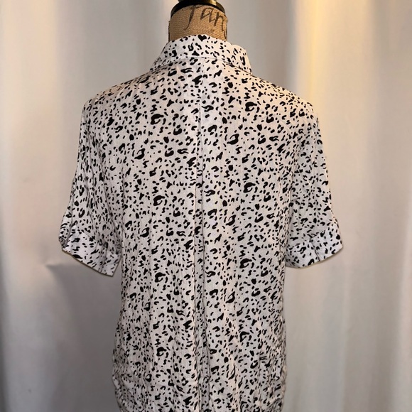 ASOS Cow Print Blouse - Picture 2 of 3